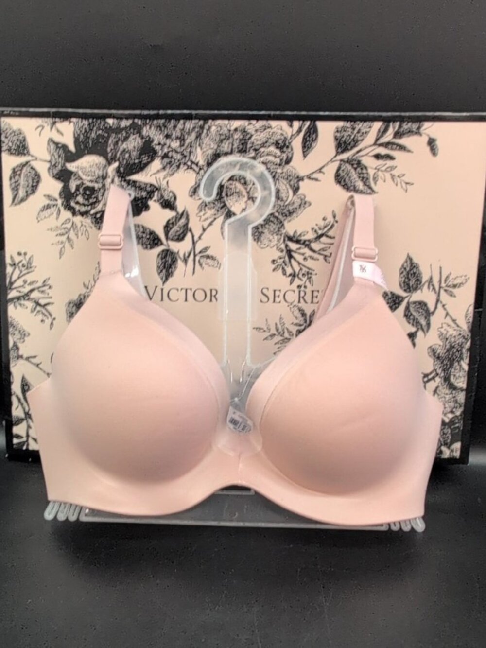 Victoria Secret Infinity Flex Wireless Perfect Shape Push Up Bra 32C Pink Zinc